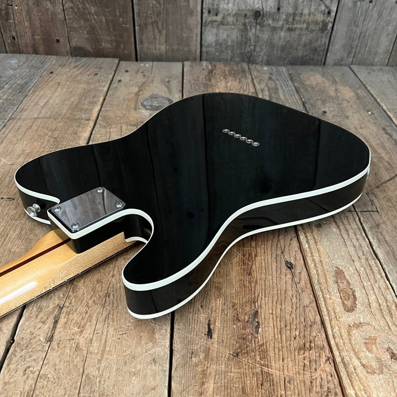 SOLD - Lentz Traditional T 2009 Black Telecaster Custom Black on Black - Mahar's Vintage Guitars