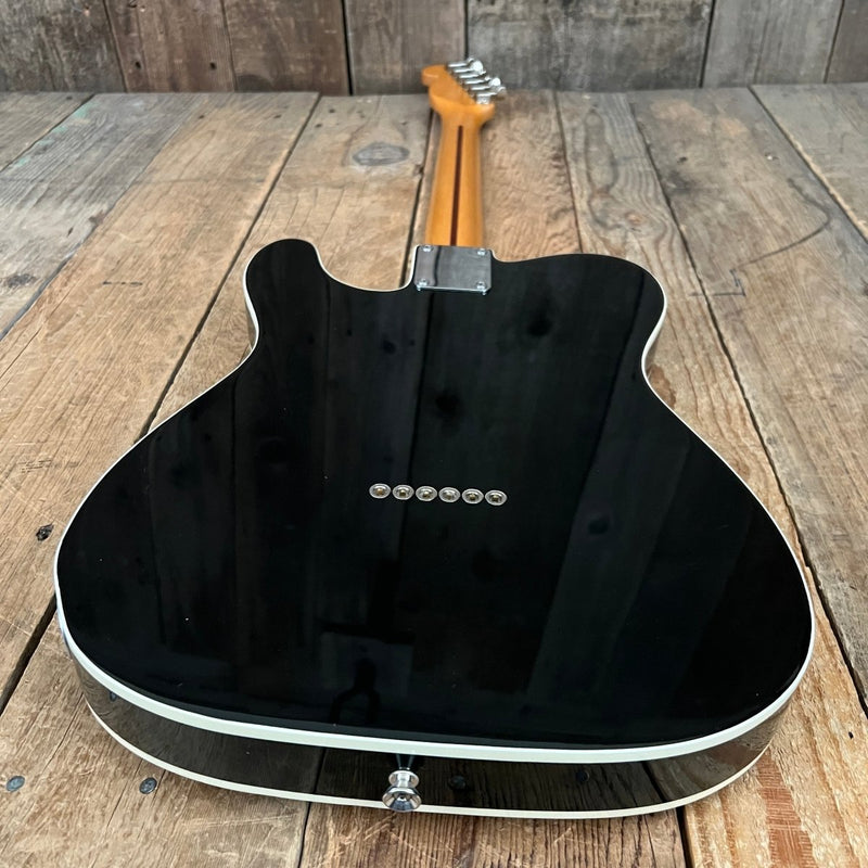 SOLD - Lentz Traditional T 2009 Black Telecaster Custom Black on Black - Mahar's Vintage Guitars