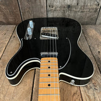 SOLD - Lentz Traditional T 2009 Black Telecaster Custom Black on Black - Mahar's Vintage Guitars