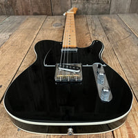 SOLD - Lentz Traditional T 2009 Black Telecaster Custom Black on Black - Mahar's Vintage Guitars