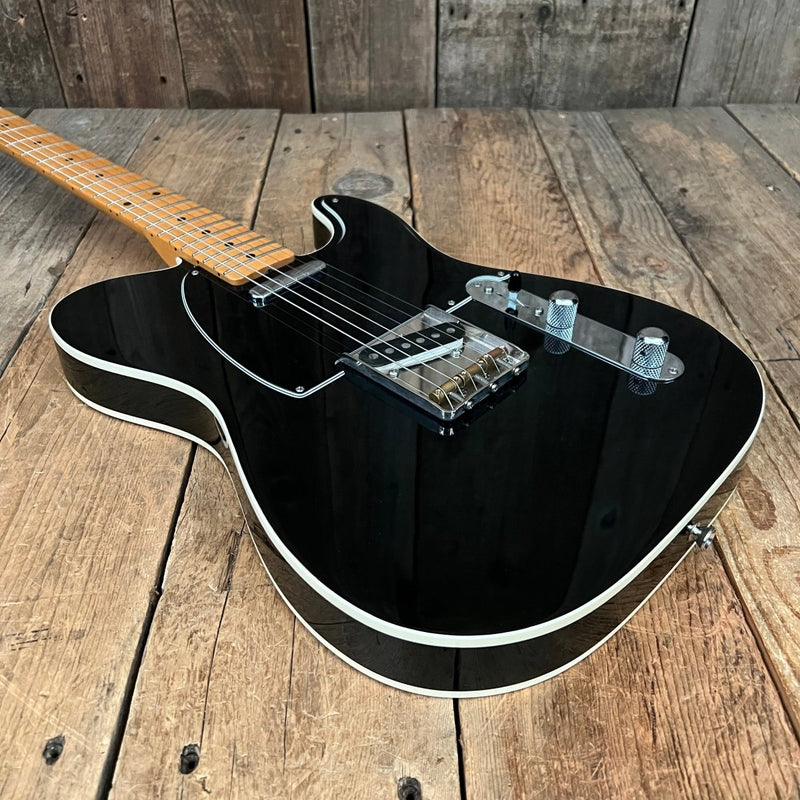 SOLD - Lentz Traditional T 2009 Black Telecaster Custom Black on Black - Mahar's Vintage Guitars
