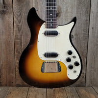 SOLD - Magnatone Mark VIII 1960 Sunburst Paul Barth - Mahar's Vintage Guitars