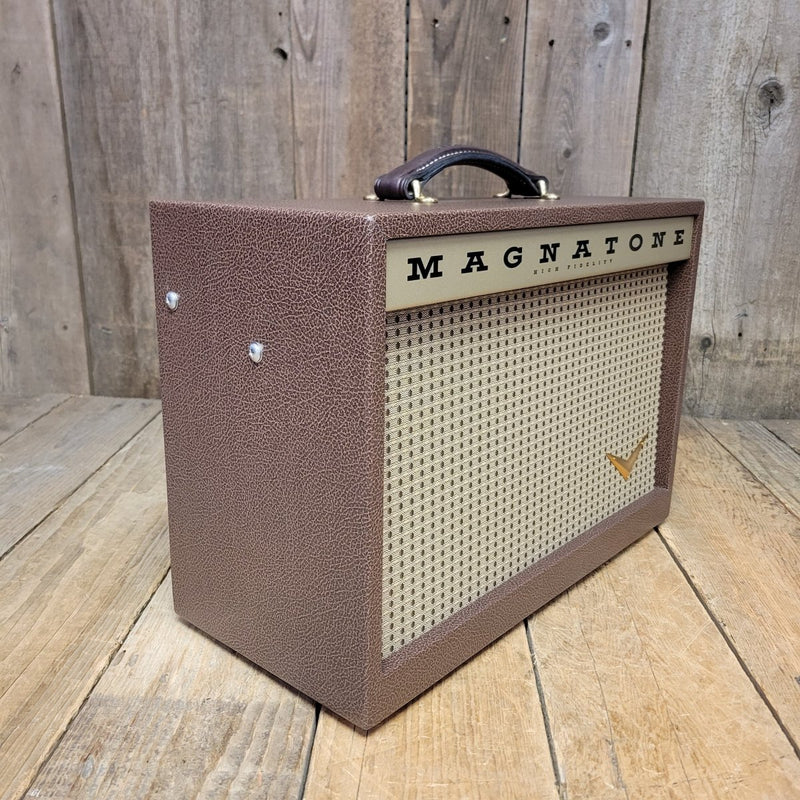 SOLD - Magnatone Starlite 5 Watt Guitar Amplifier 2022 with rare road case - Mahar's Vintage Guitars