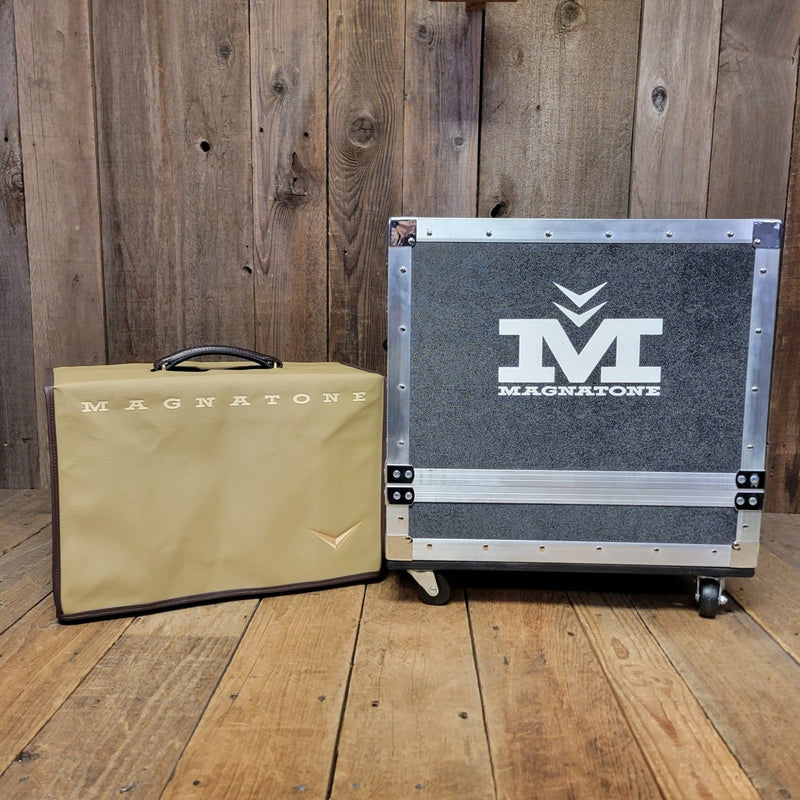 SOLD - Magnatone Starlite 5 Watt Guitar Amplifier 2022 with rare road case - Mahar's Vintage Guitars