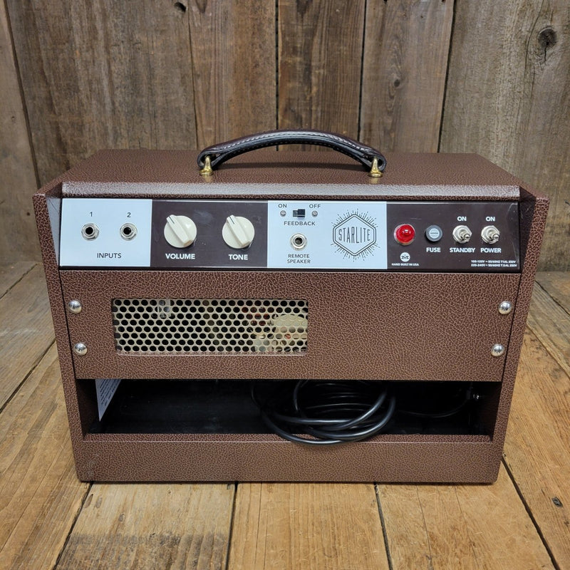 SOLD - Magnatone Starlite 5 Watt Guitar Amplifier 2022 with rare road case - Mahar's Vintage Guitars