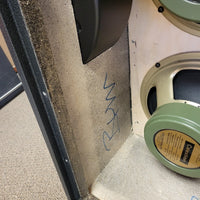 SOLD - Marshall 1960BHW 4x12 Original G12H Celestion 30w Greenbacks No Casters - Mahar's Vintage Guitars