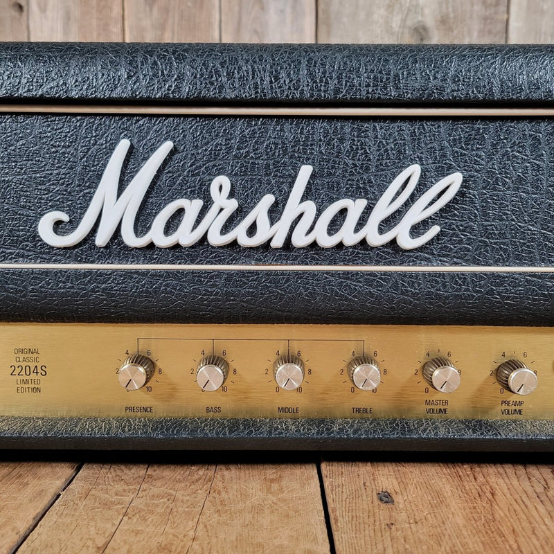 SOLD - Marshall 2204S Limited Edition 50 Watt Head 1986 - Mahar's Vintage Guitars
