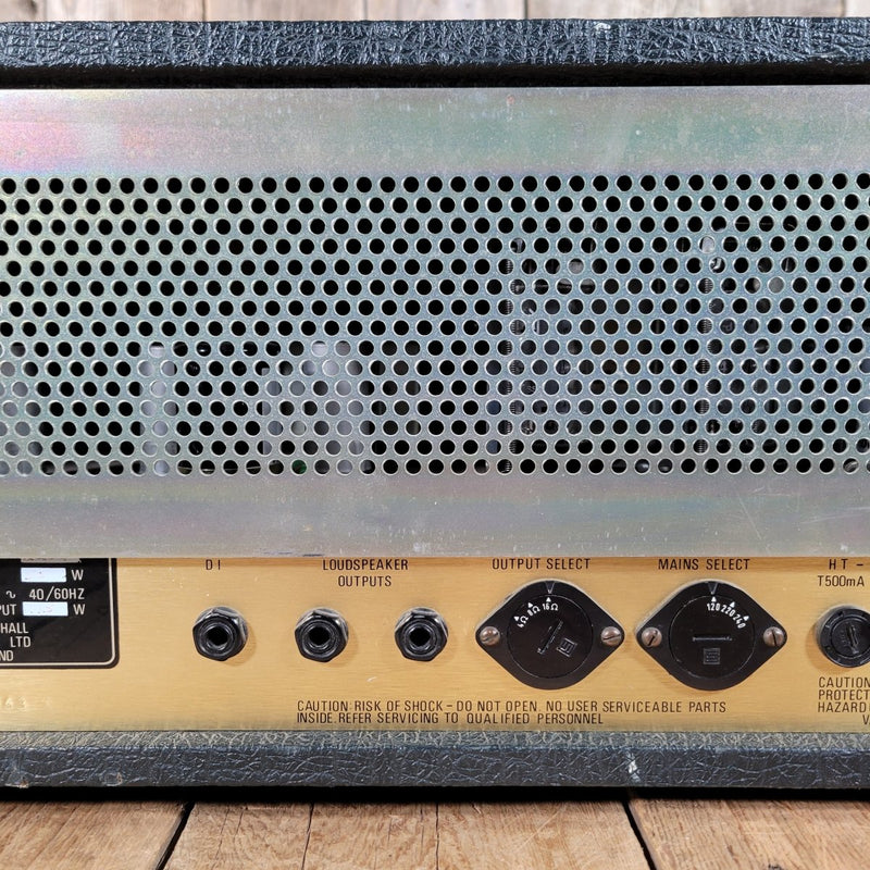 SOLD - Marshall 2204S Limited Edition 50 Watt Head 1986 - Mahar's Vintage Guitars