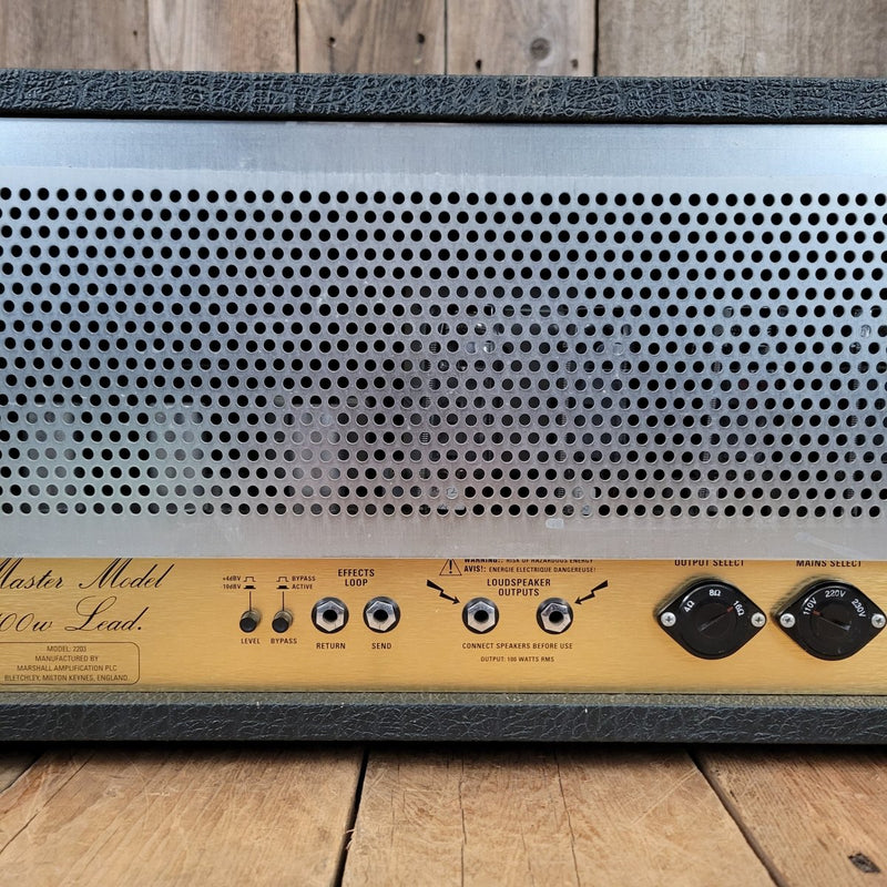 SOLD - Marshall JCM800 2203 Lead Series 2203x Reissue Guitar Amp Head 100w 2007 - Mahar's Vintage Guitars
