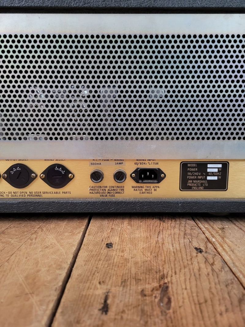 SOLD - Marshall JCM800 Model 2204 Master Model Mk 2 50 Watt Head 1982 - Mahar's Vintage Guitars