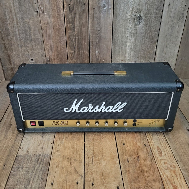 SOLD - Marshall JCM800 Model 2204 Master Model Mk 2 50 Watt Head 1982 - Mahar's Vintage Guitars