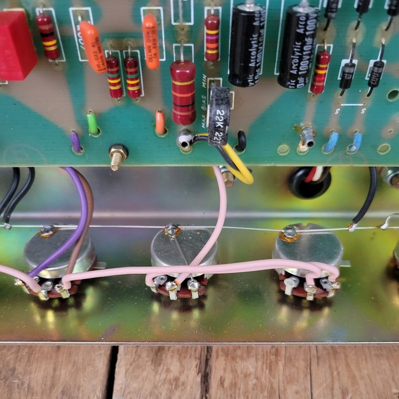 SOLD - Marshall JCM800 Model 2204 Master Model Mk 2 50 Watt Head 1982 - Mahar's Vintage Guitars