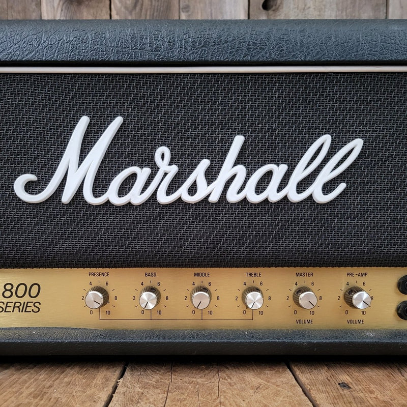 SOLD - Marshall JCM800 Model 2204 Master Model Mk 2 50 Watt Head 1982 - Mahar's Vintage Guitars