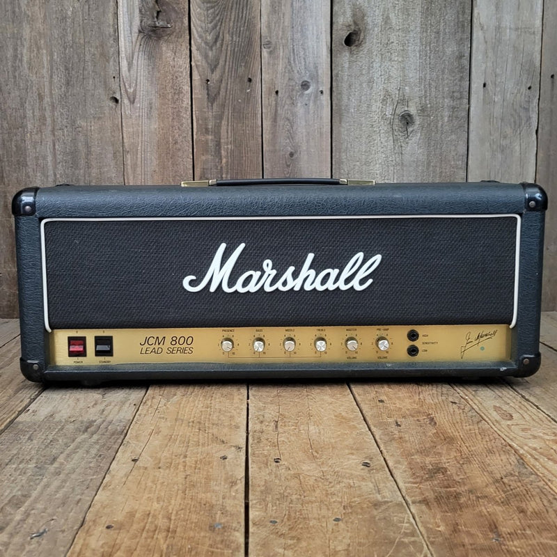 SOLD - Marshall JCM800 Model 2204 Master Model Mk 2 50 Watt Head 1982 - Mahar's Vintage Guitars