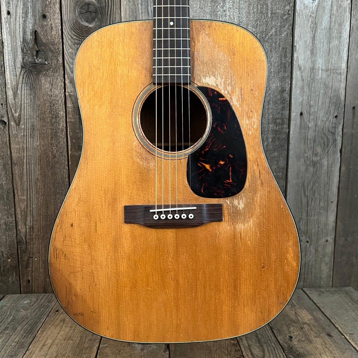 SOLD - Martin D - 18 1965 Natural Vintage Acoustic Guitar - Mahar's Vintage Guitars