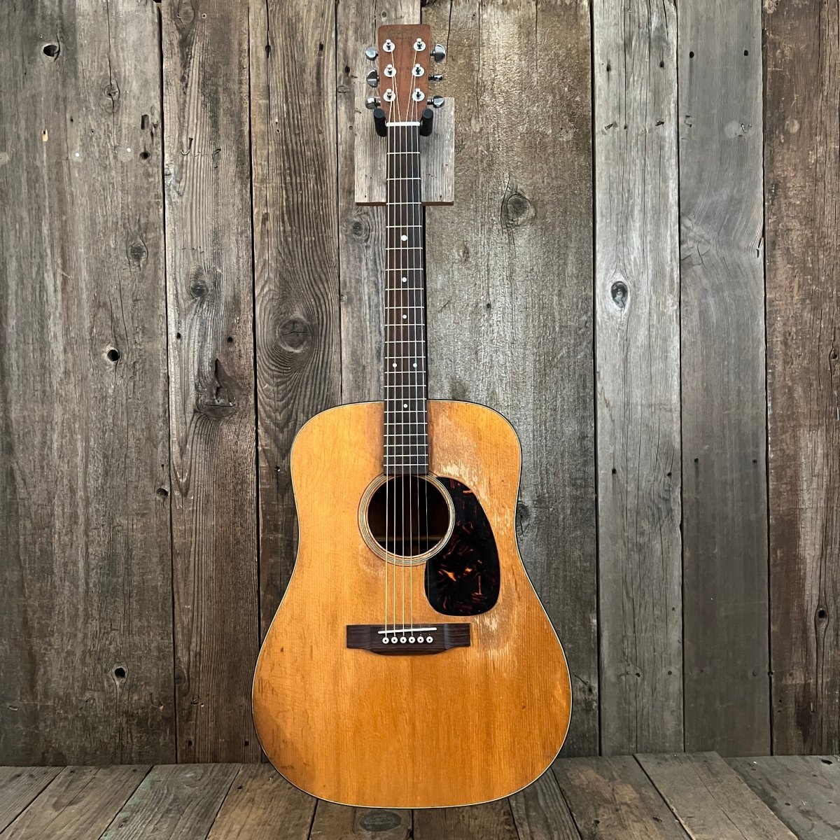 SOLD - Martin D - 18 1965 Natural Vintage Acoustic Guitar - Mahar's Vintage Guitars