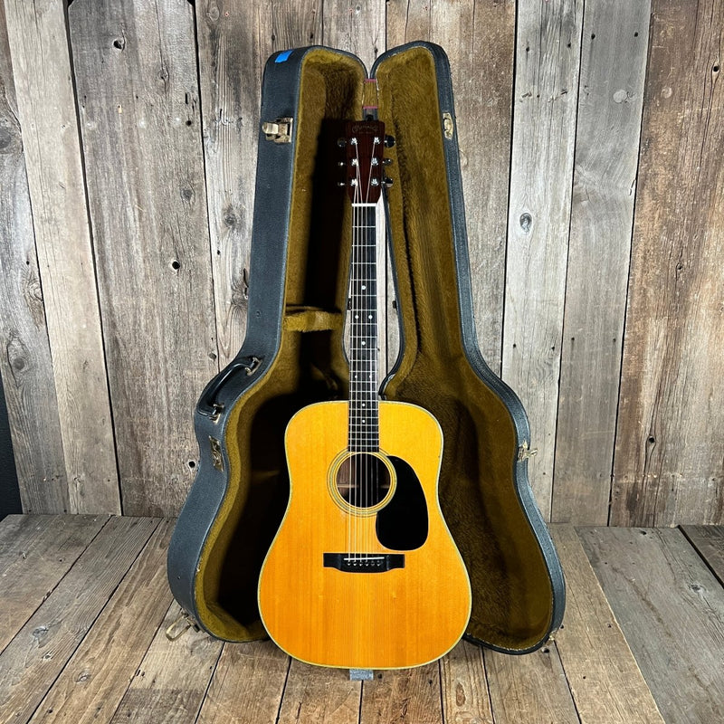SOLD - Martin D - 28 1969 Natural - Mahar's Vintage Guitars