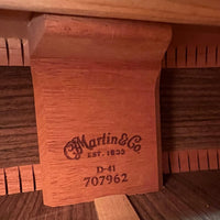 SOLD - Martin D - 41 1999 Natural - Mahar's Vintage Guitars