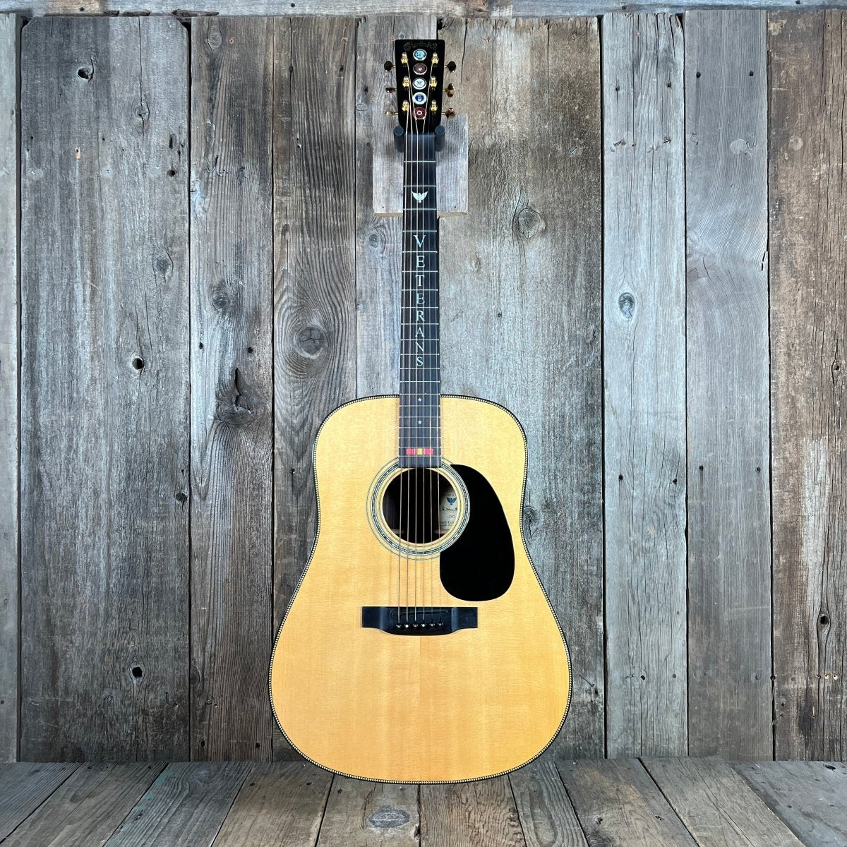 SOLD - Martin DVM Veterans Model 140 2001 Natural - Mahar's Vintage Guitars