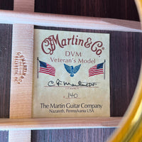 SOLD - Martin DVM Veterans Model 140 2001 Natural - Mahar's Vintage Guitars