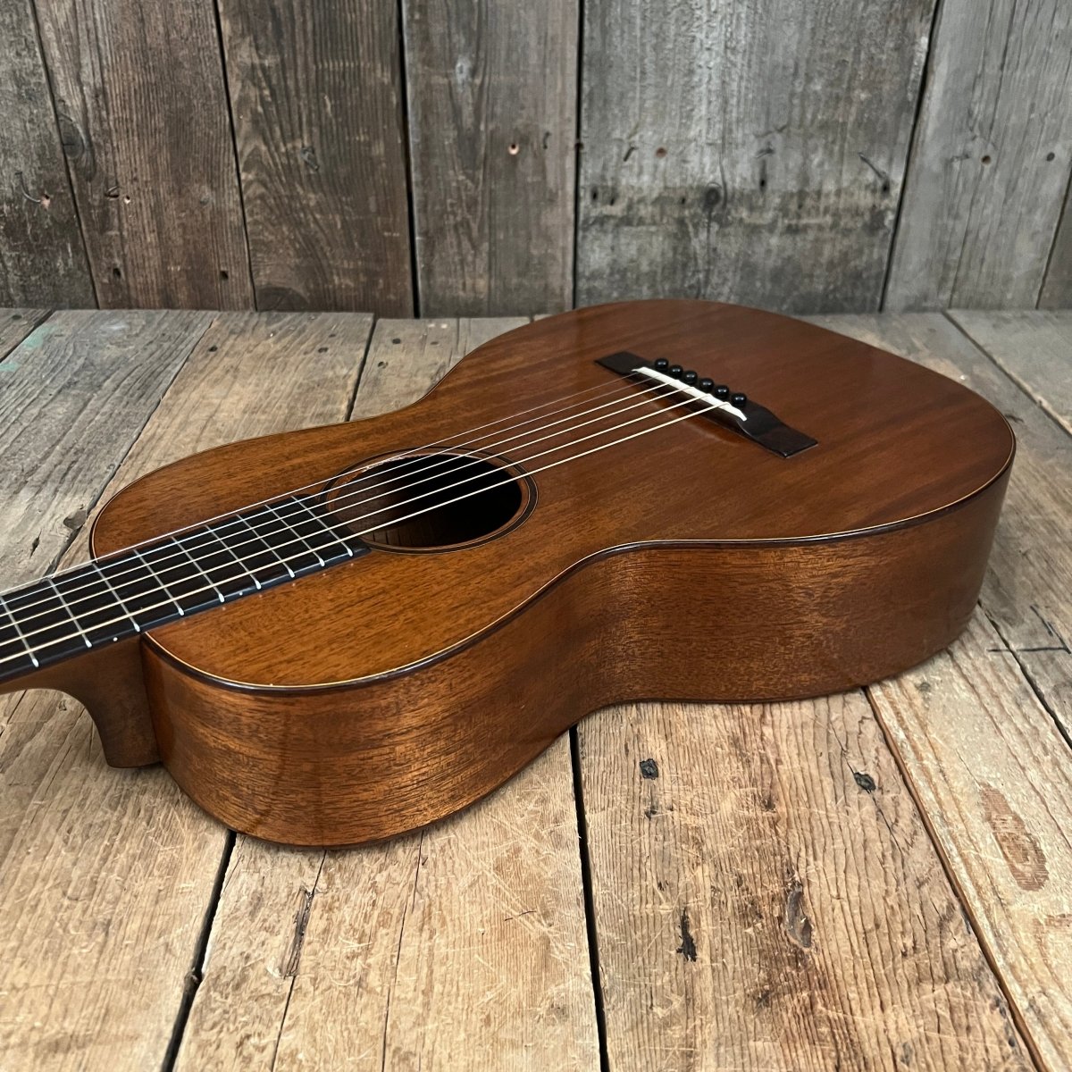 SOLD - Martin Vintage 2 - 17 Parlor Guitar Natural 1925 - Mahar's Vintage Guitars