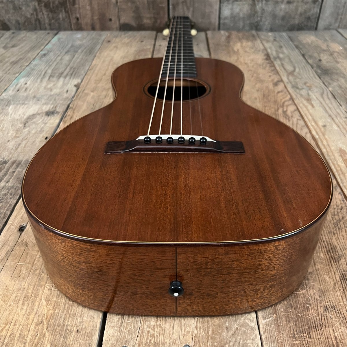 SOLD - Martin Vintage 2 - 17 Parlor Guitar Natural 1925 - Mahar's Vintage Guitars