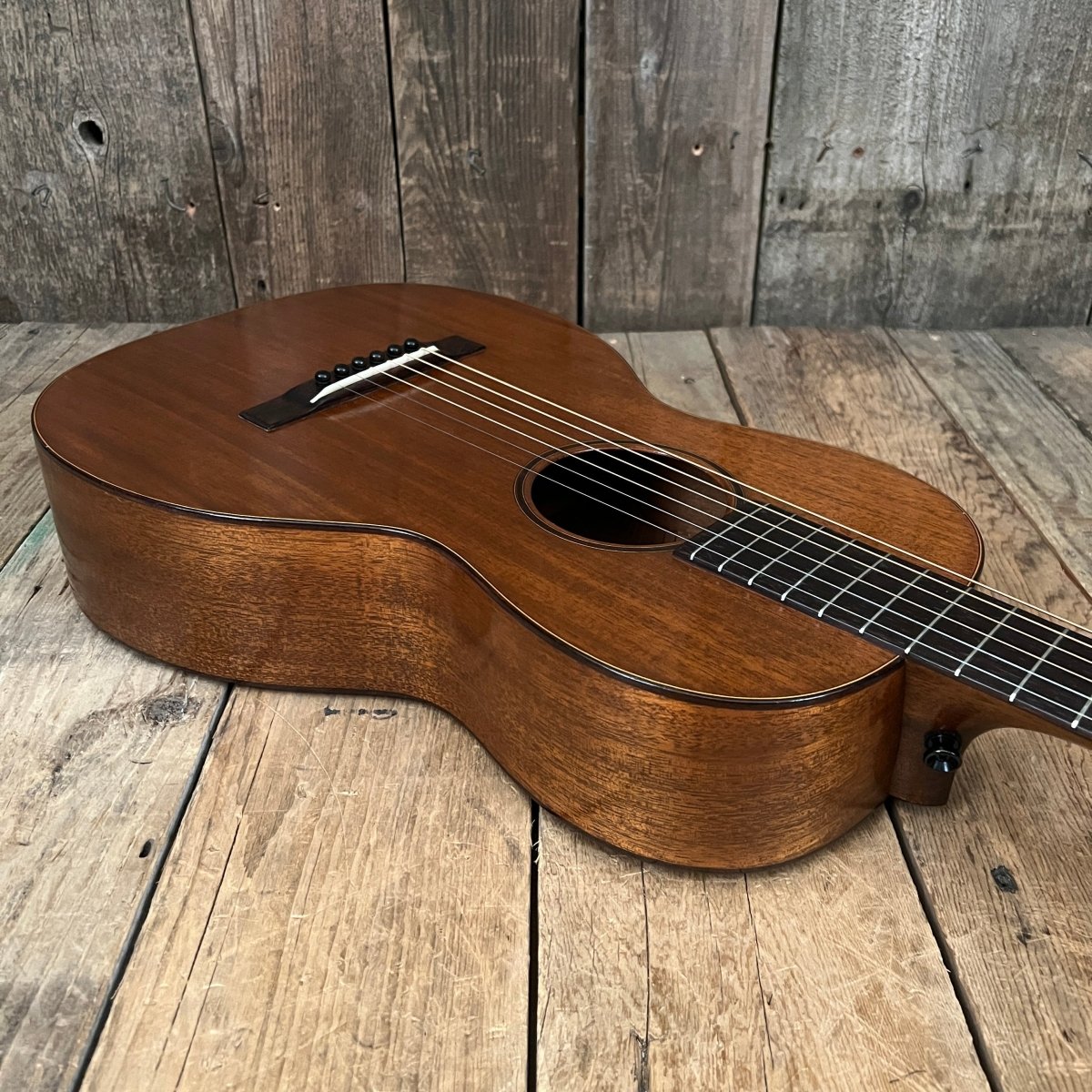 SOLD - Martin Vintage 2 - 17 Parlor Guitar Natural 1925 - Mahar's Vintage Guitars