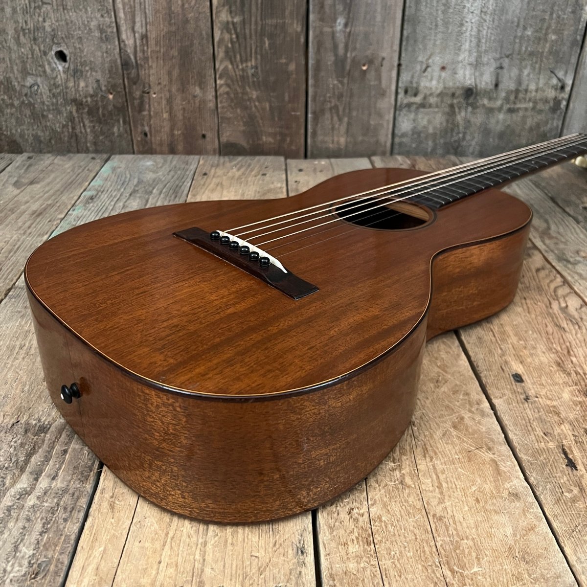 SOLD - Martin Vintage 2 - 17 Parlor Guitar Natural 1925 - Mahar's Vintage Guitars