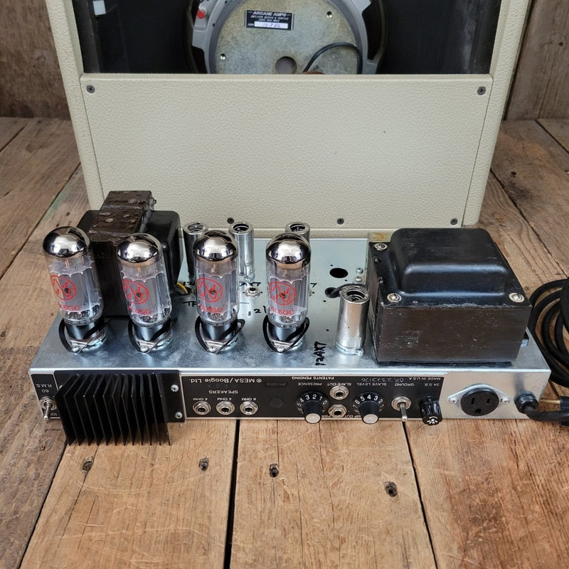 SOLD - Mesa Boogie Mark IIa HG White Tolex Combo 1979 Serviced and Clean - Mahar's Vintage Guitars