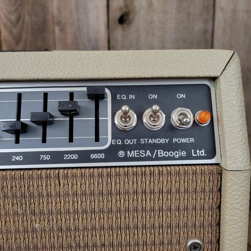 SOLD - Mesa Boogie Mark IIa HG White Tolex Combo 1979 Serviced and Clean - Mahar's Vintage Guitars