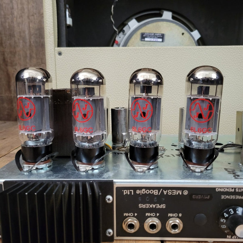 SOLD - Mesa Boogie Mark IIa HG White Tolex Combo 1979 Serviced and Clean - Mahar's Vintage Guitars