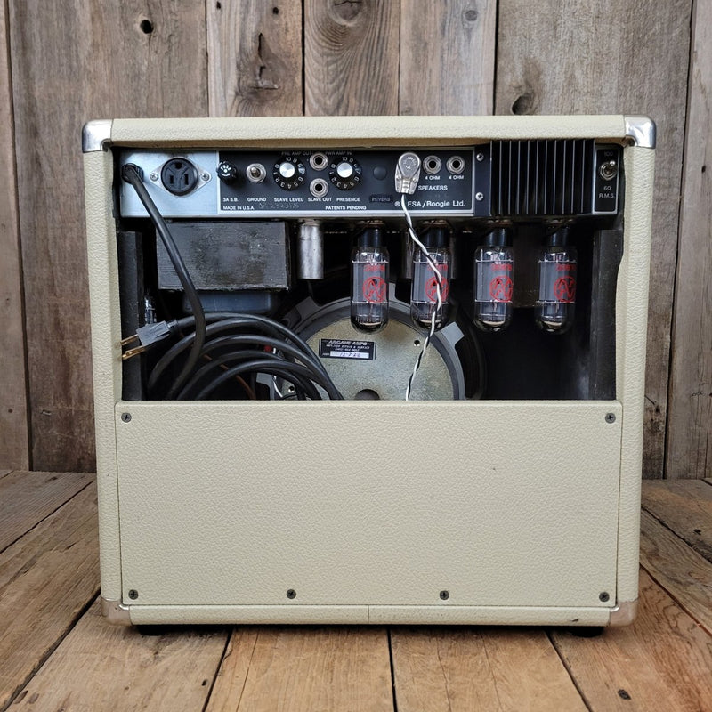 SOLD - Mesa Boogie Mark IIa HG White Tolex Combo 1979 Serviced and Clean - Mahar's Vintage Guitars