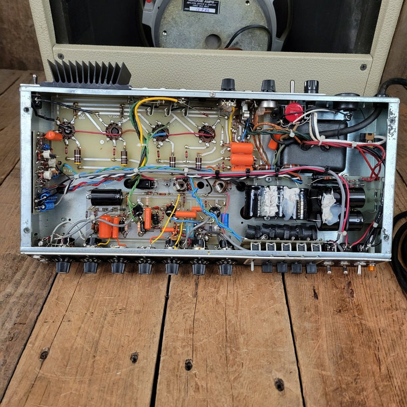 SOLD - Mesa Boogie Mark IIa HG White Tolex Combo 1979 Serviced and Clean - Mahar's Vintage Guitars