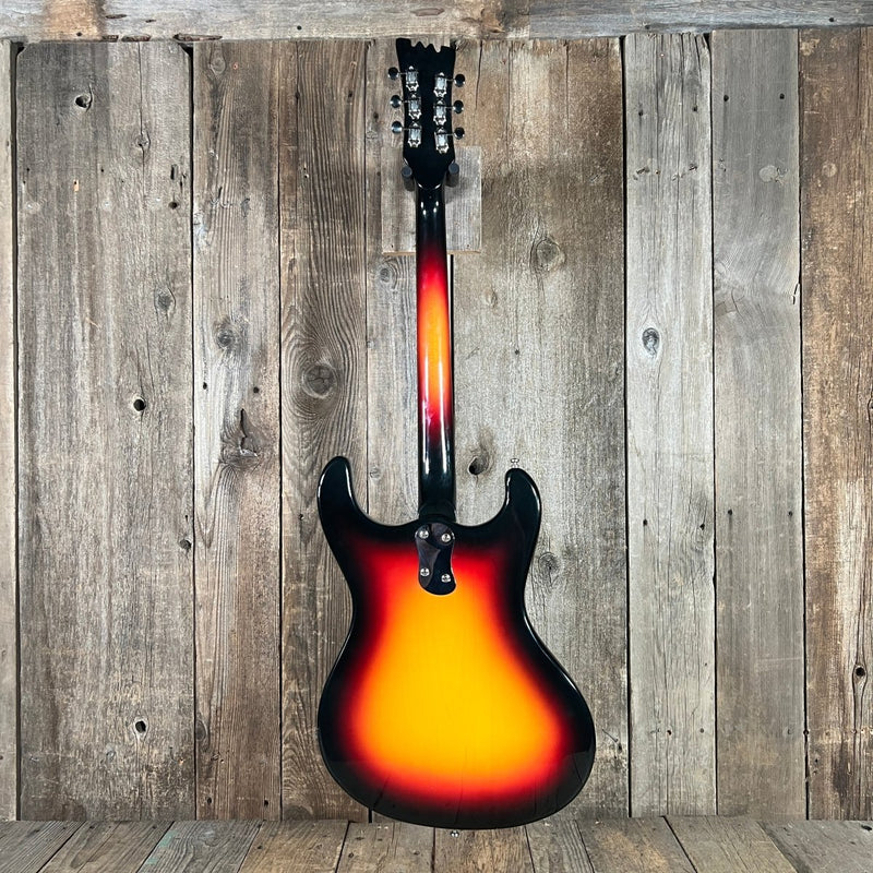 SOLD - Mosrite The Ventures Model 1966 Sunburst - Mahar's Vintage Guitars