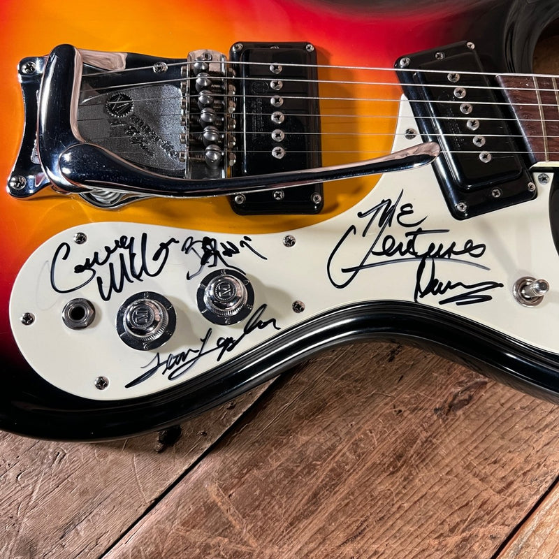 SOLD - Mosrite The Ventures Model 1966 Sunburst - Mahar's Vintage Guitars