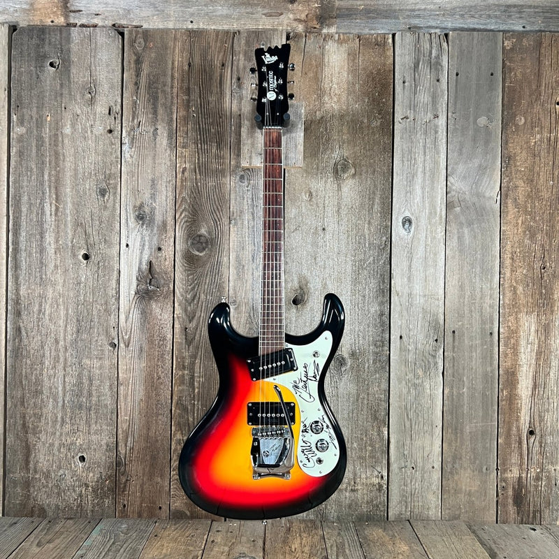 SOLD - Mosrite The Ventures Model 1966 Sunburst - Mahar's Vintage Guitars