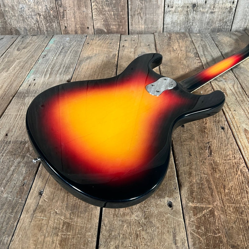 SOLD - Mosrite The Ventures Model 1966 Sunburst - Mahar's Vintage Guitars