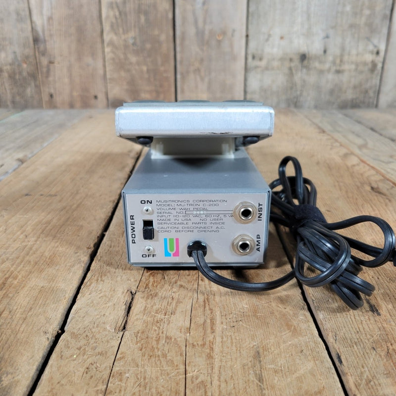 SOLD - Mu - Tron Musitronics C200 Wah Volume 1970s - Mahar's Vintage Guitars