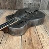 SOLD - Mule Resophonic Tri Cone Resonator Acoustic Electric Aged Cutaway - Mahar's Vintage Guitars