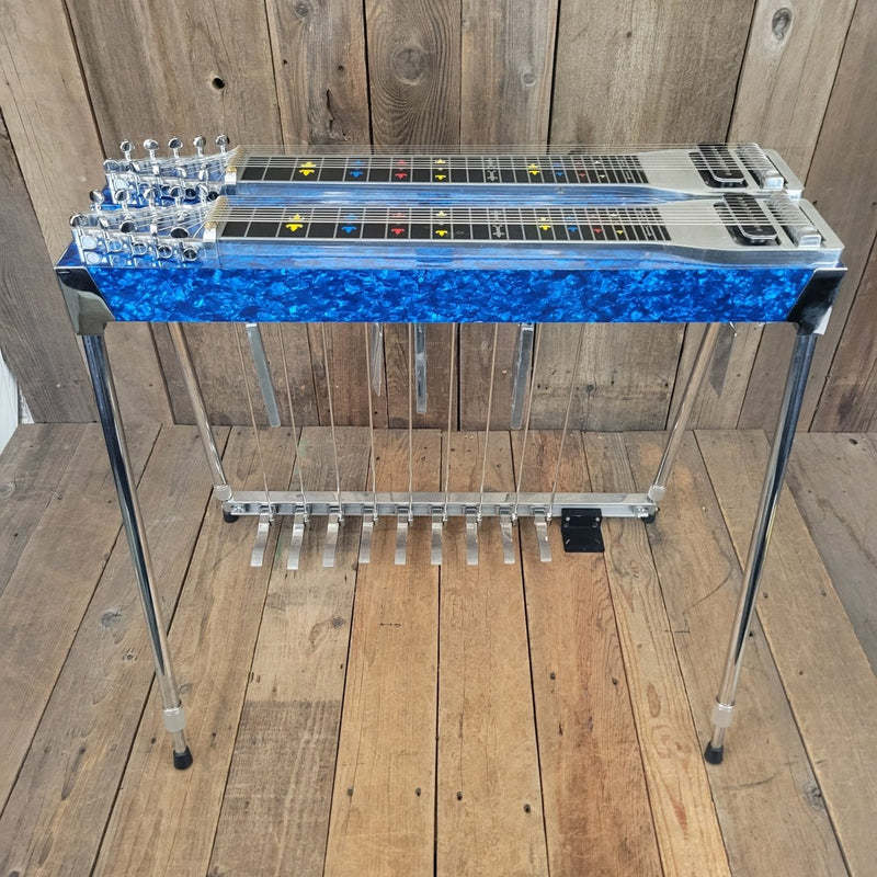 SOLD - Mullen Pedal Steel G2 D10 9 Pedals - Mahar's Vintage Guitars