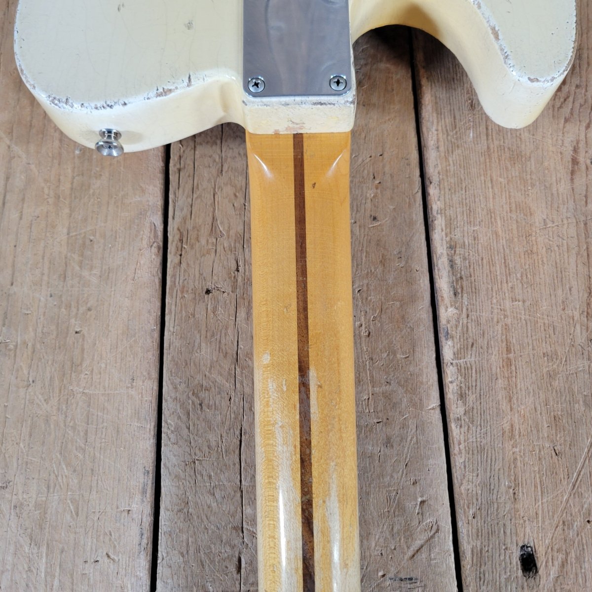 SOLD - Nacho 2023 Blackguard Vince Gill Tribute Telecaster "Sweet Pea" – Authentic Relic Finish, Handbuilt - Mahar's Vintage Guitars