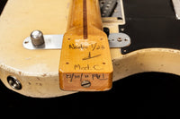 SOLD - Nacho 2023 Blackguard Vince Gill Tribute Telecaster "Sweet Pea" – Authentic Relic Finish, Handbuilt - Mahar's Vintage Guitars