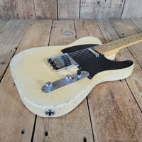 SOLD - Nacho 2023 Blackguard Vince Gill Tribute Telecaster "Sweet Pea" – Authentic Relic Finish, Handbuilt - Mahar's Vintage Guitars
