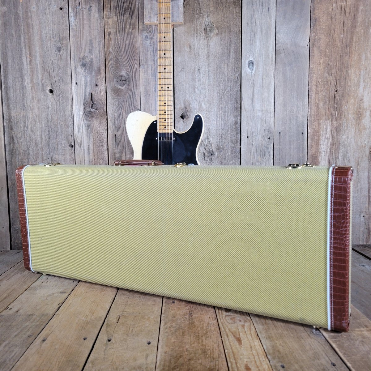 SOLD - Nacho 2023 Blackguard Vince Gill Tribute Telecaster "Sweet Pea" – Authentic Relic Finish, Handbuilt - Mahar's Vintage Guitars