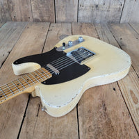 SOLD - Nacho 2023 Blackguard Vince Gill Tribute Telecaster "Sweet Pea" – Authentic Relic Finish, Handbuilt - Mahar's Vintage Guitars