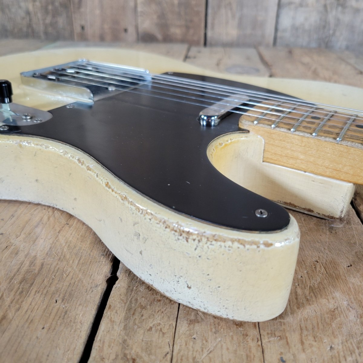 SOLD - Nacho 2023 Blackguard Vince Gill Tribute Telecaster "Sweet Pea" – Authentic Relic Finish, Handbuilt - Mahar's Vintage Guitars
