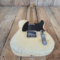 SOLD - Nacho 2023 Blackguard Vince Gill Tribute Telecaster "Sweet Pea" – Authentic Relic Finish, Handbuilt - Mahar's Vintage Guitars