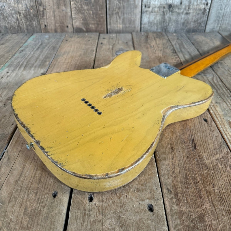 SOLD - Nacho Blackguard Nachocaster Soft V to D Neck "Doris" 2020 Butterscotch Blonde - Mahar's Vintage Guitars