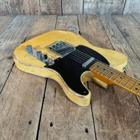 SOLD - Nacho Blackguard Nachocaster Soft V to D Neck "Doris" 2020 Butterscotch Blonde - Mahar's Vintage Guitars