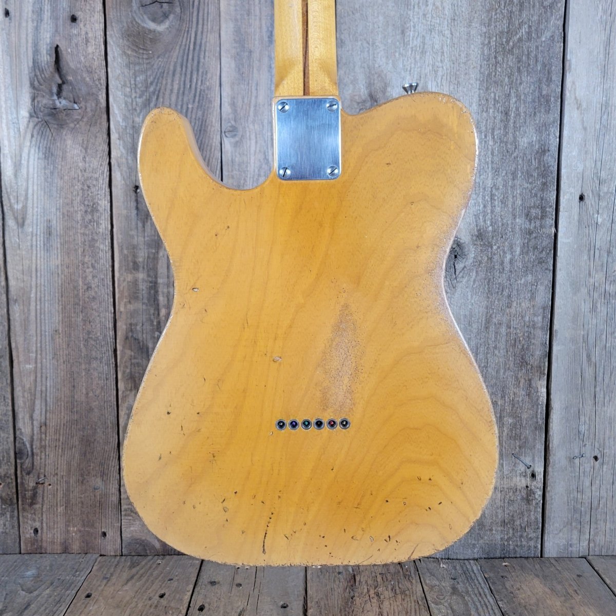 SOLD - Nacho Blackguard Telecaster 1952 “Early ’50s” Style 2024 – Vintage - Inspired Relic Electric Guitar - Mahar's Vintage Guitars